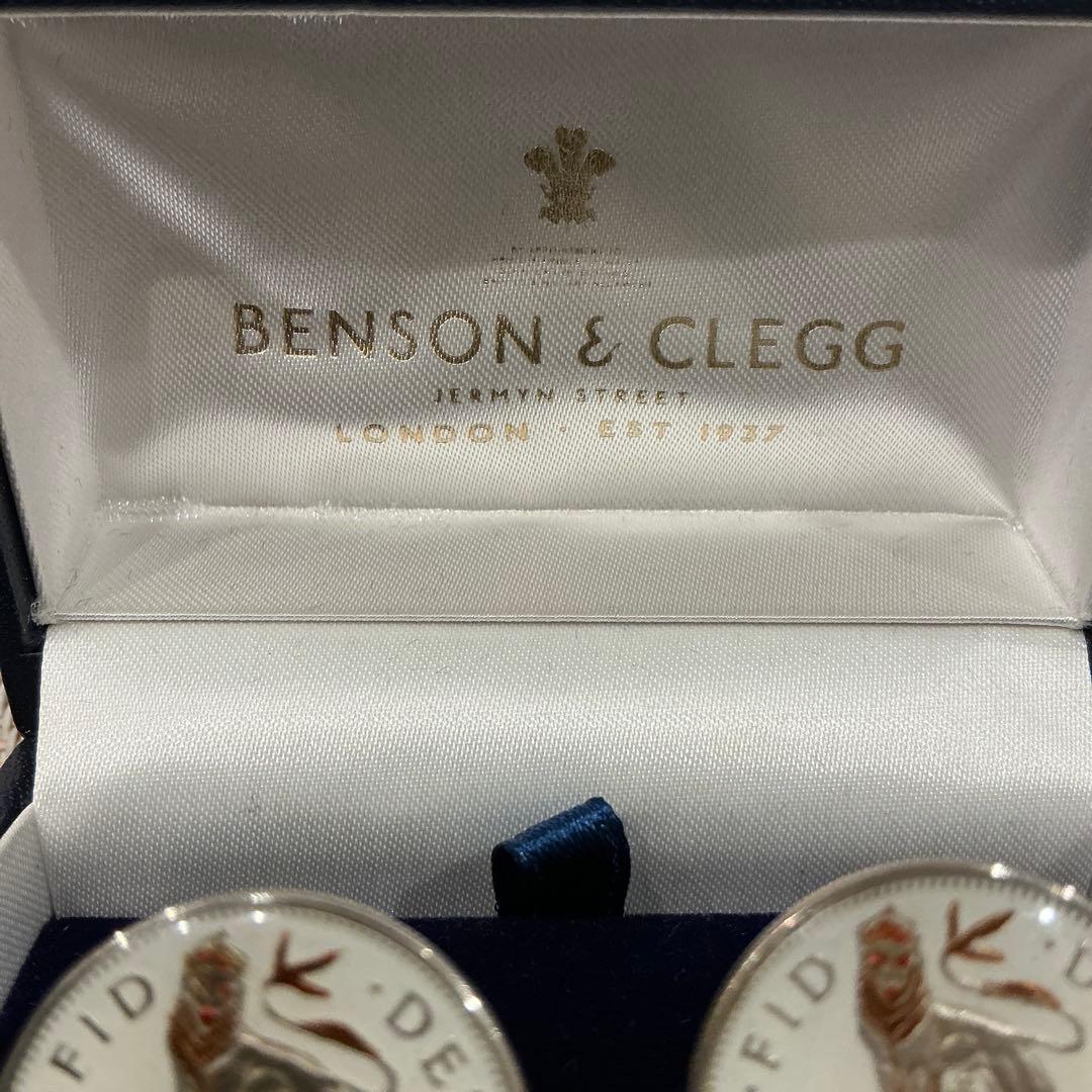 【まとめ買い用】BENSON & CLEGG カフリンクス×２組