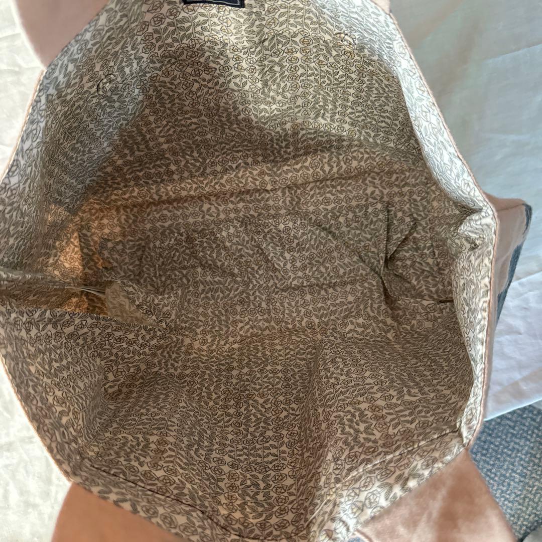 美品　minä perhonen ランド　シアター　木のデザイン トートバッグ