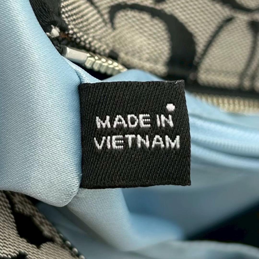 美品 COACH コーチ トートバッグ シグネチャー キャンバス F17109