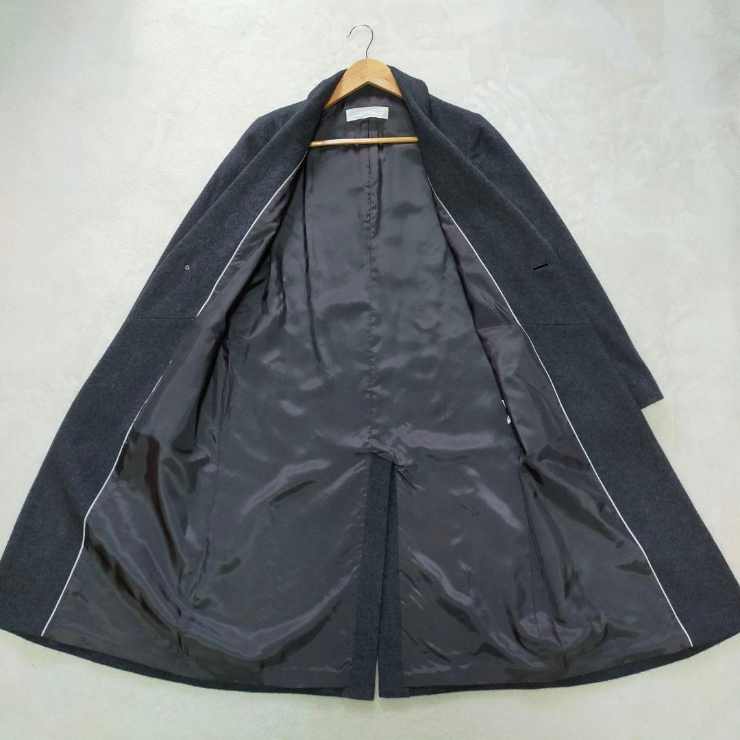 美品　カシミヤ100%　GALERIE VIE　ショールカラー　チェスターコート