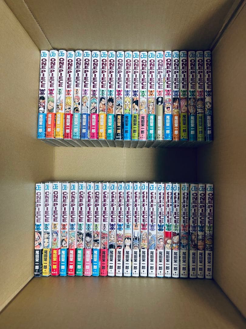 ワンピース 1〜111 全巻初版本　全巻 帯☆チラシ + おまけ