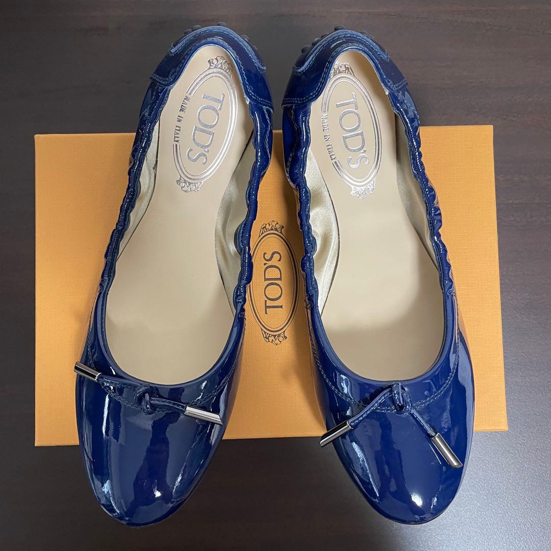 size 24.5cm TOD'S トッズ フラットシューズ