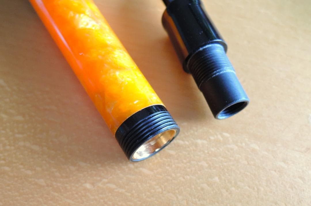 【バロン】デルタ ドルチェビータ ミディアム万年筆 バーメイル18K F