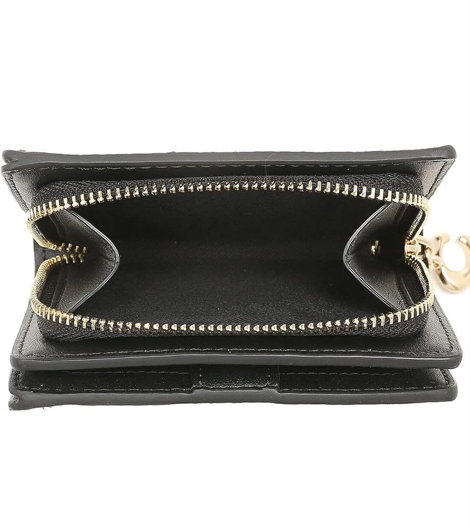 COACH 二つ折り財布 イエロープリント