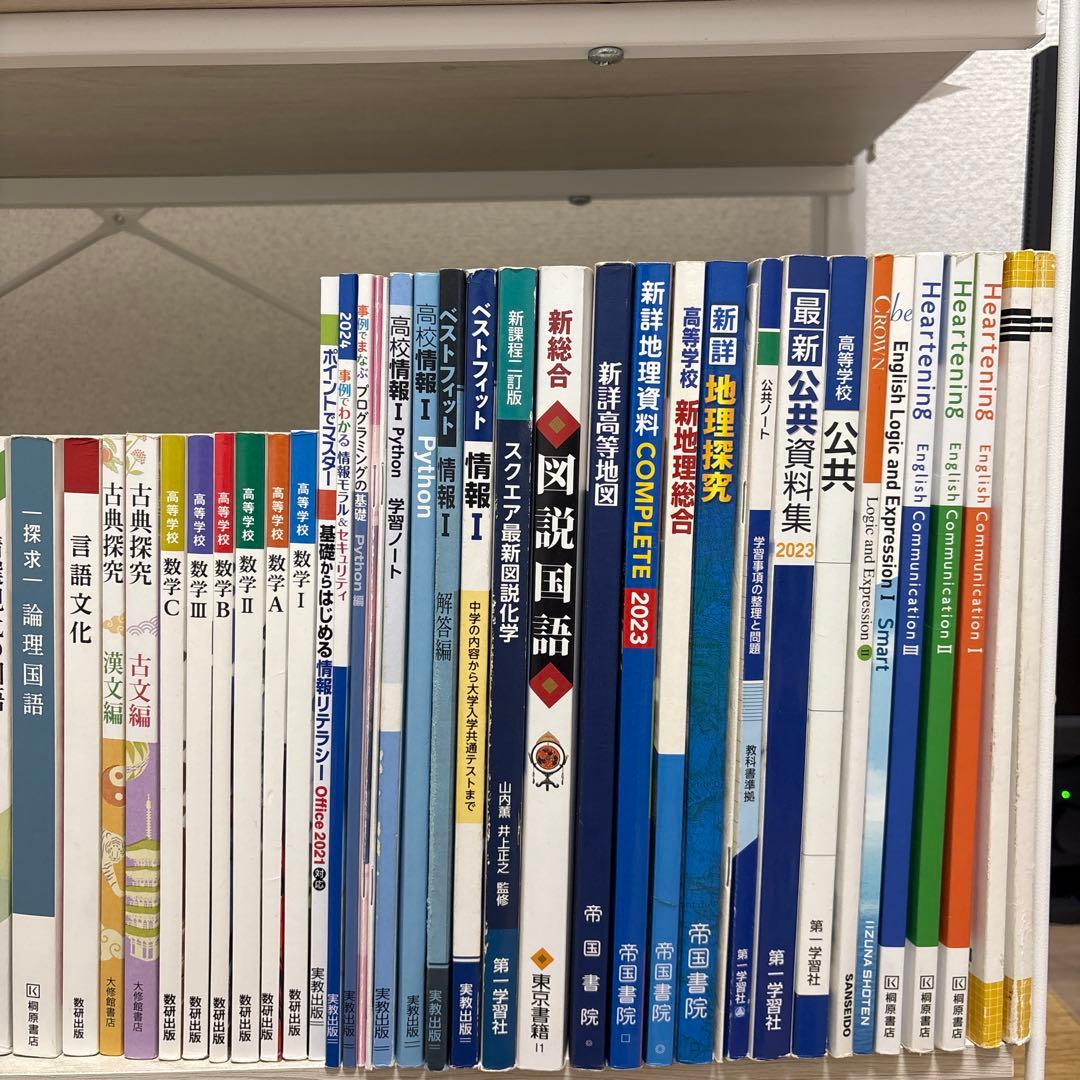 【大学受験 引退品】参考書・教科書 まとめ売り 共通テスト 受験 数学 英語