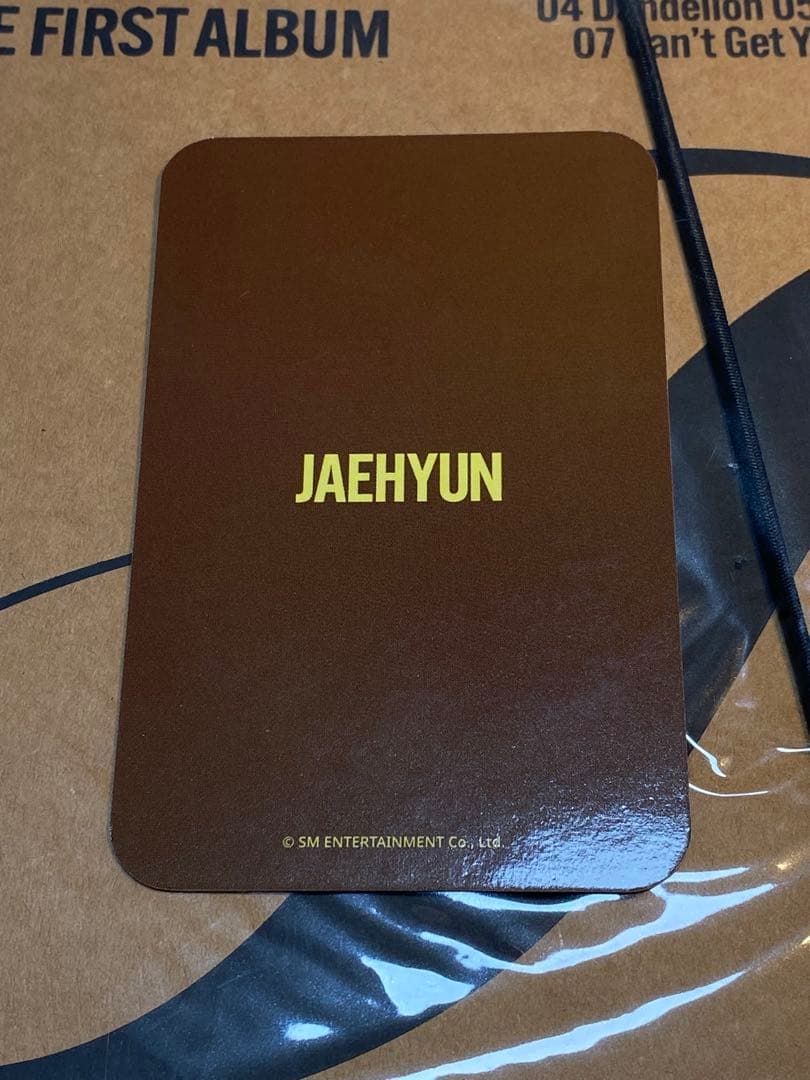 匿名配送　nct ジェヒョン　mute トレカ　j smoke