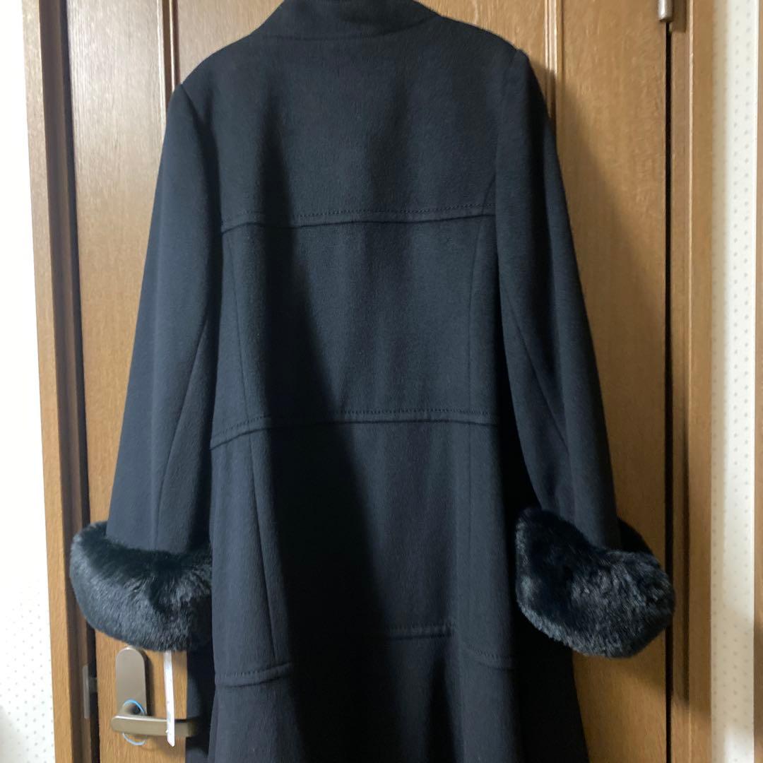 タグ付新品未使用♡tobechic大きいサイズ44♡ウールスタンドカラーコート