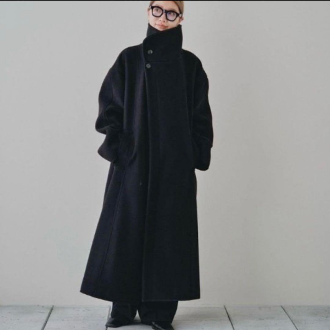 未使用！トゥデイフル　スタンドカラーウールコート