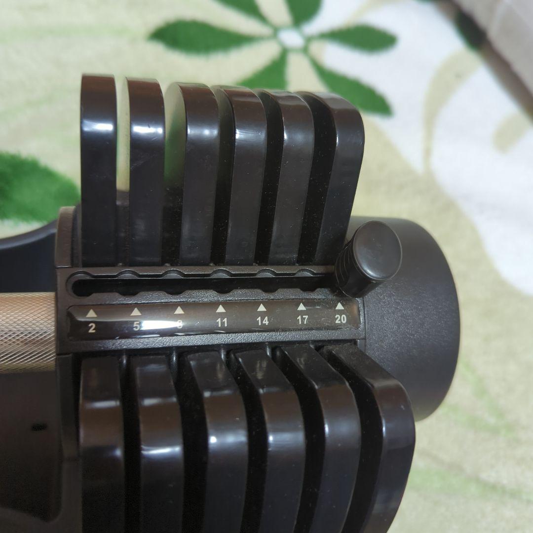 即購入可！　STEADY 可変式ダンベル 20キロ ！