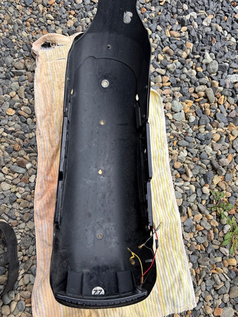 TsyouiJR専用 スポーツスター前後フェンダーエッジテールサイドナンバー付