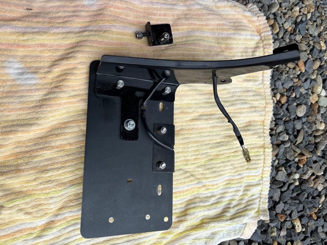 TsyouiJR専用 スポーツスター前後フェンダーエッジテールサイドナンバー付