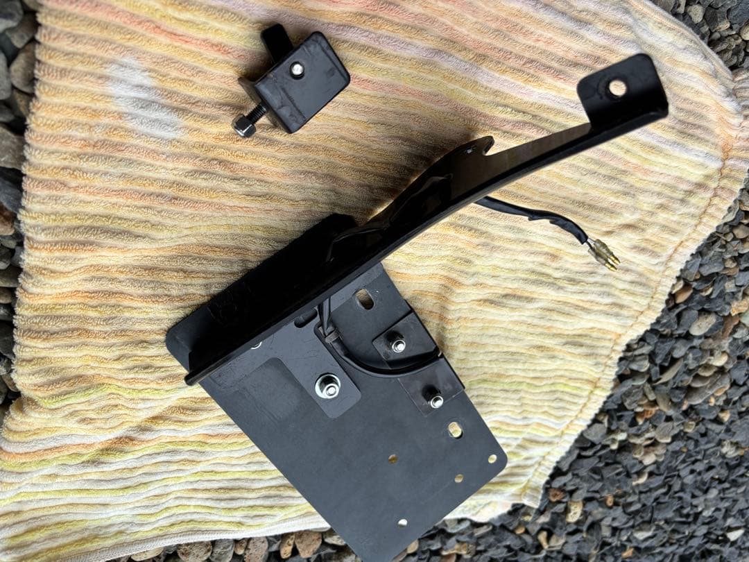 TsyouiJR専用 スポーツスター前後フェンダーエッジテールサイドナンバー付