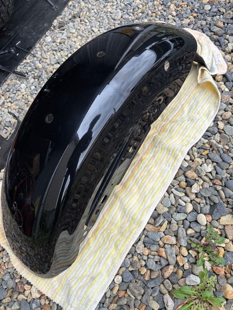 TsyouiJR専用 スポーツスター前後フェンダーエッジテールサイドナンバー付