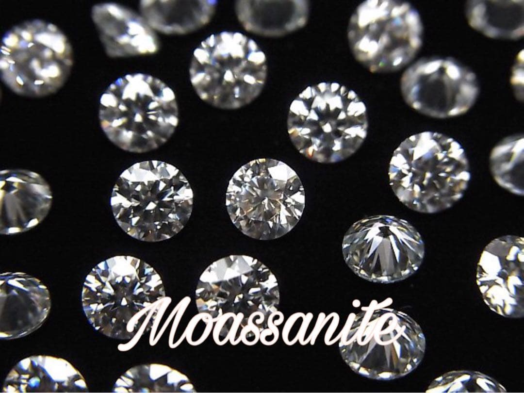 K18 18キン 18k 18金 5mm モアッサナイト　ペンダント　トップ