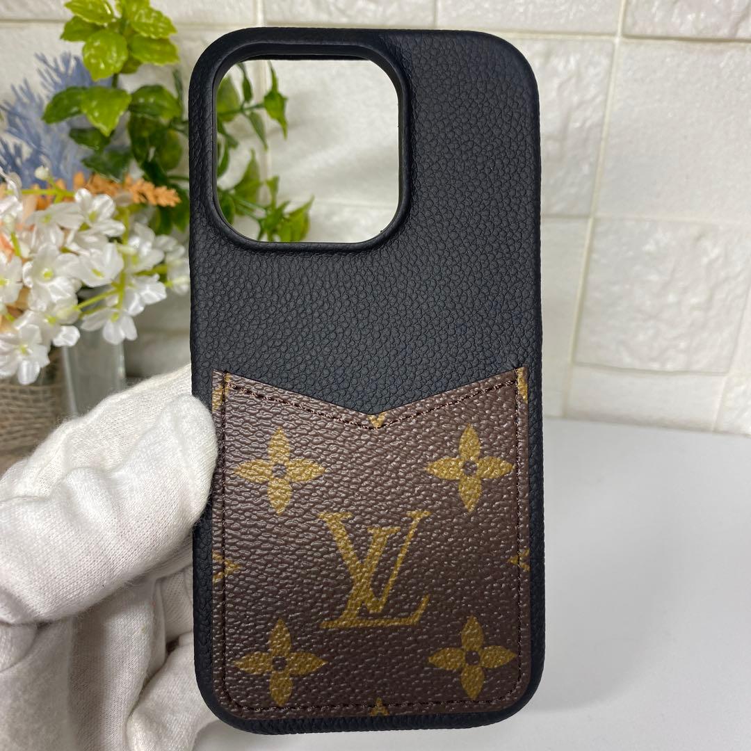 LOUIS VUITTON 未使用近 iPhone14pro モノグラムマカサー