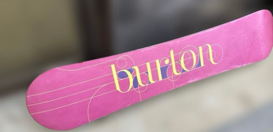 burton ピンク スノーボード　板　セット