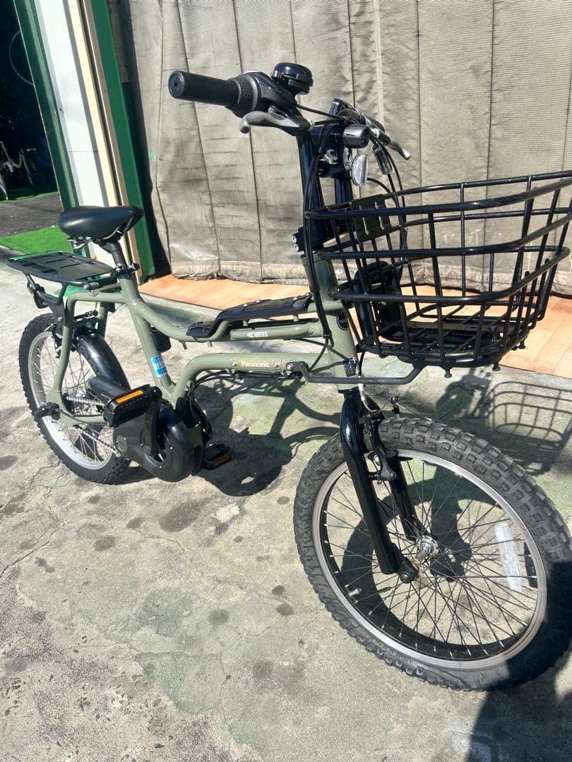No.391 Panasonic電動自転車INTER3 整備済み内3速20インチ
