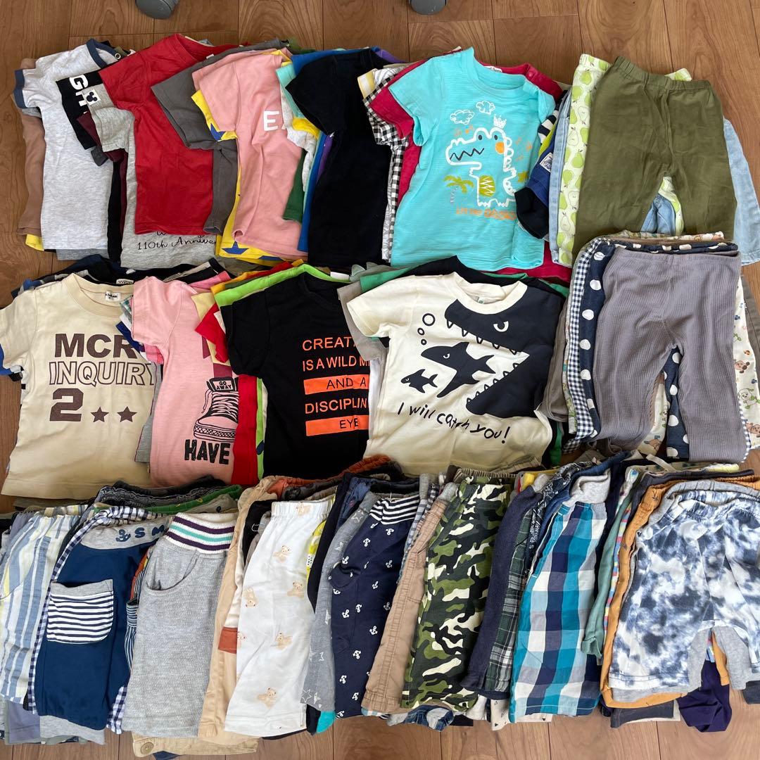 90センチ　夏物　男児　195点セット　まとめ売り