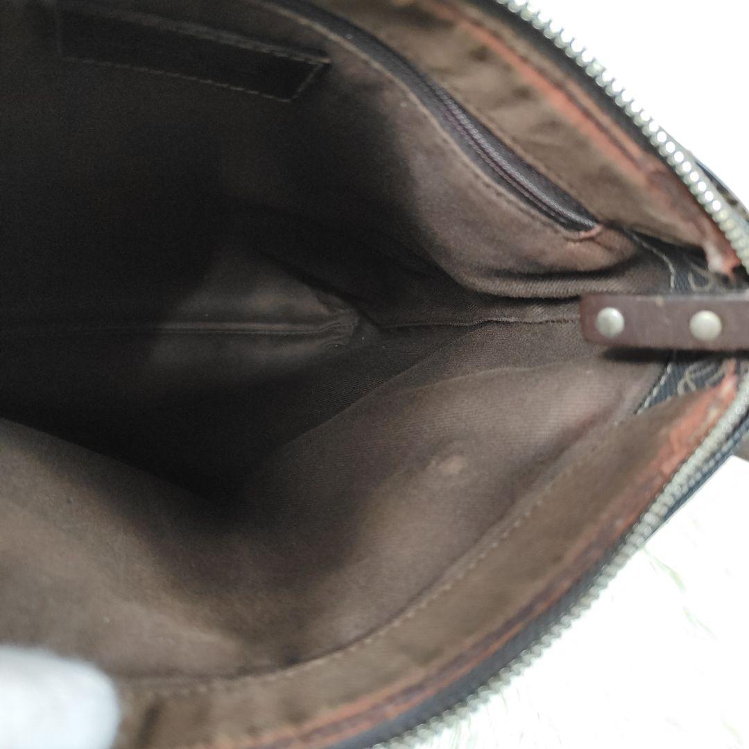 本日限定価格　ロエベ　ショルダーバッグ　アナグラム　リピート　PVC　ポーチ