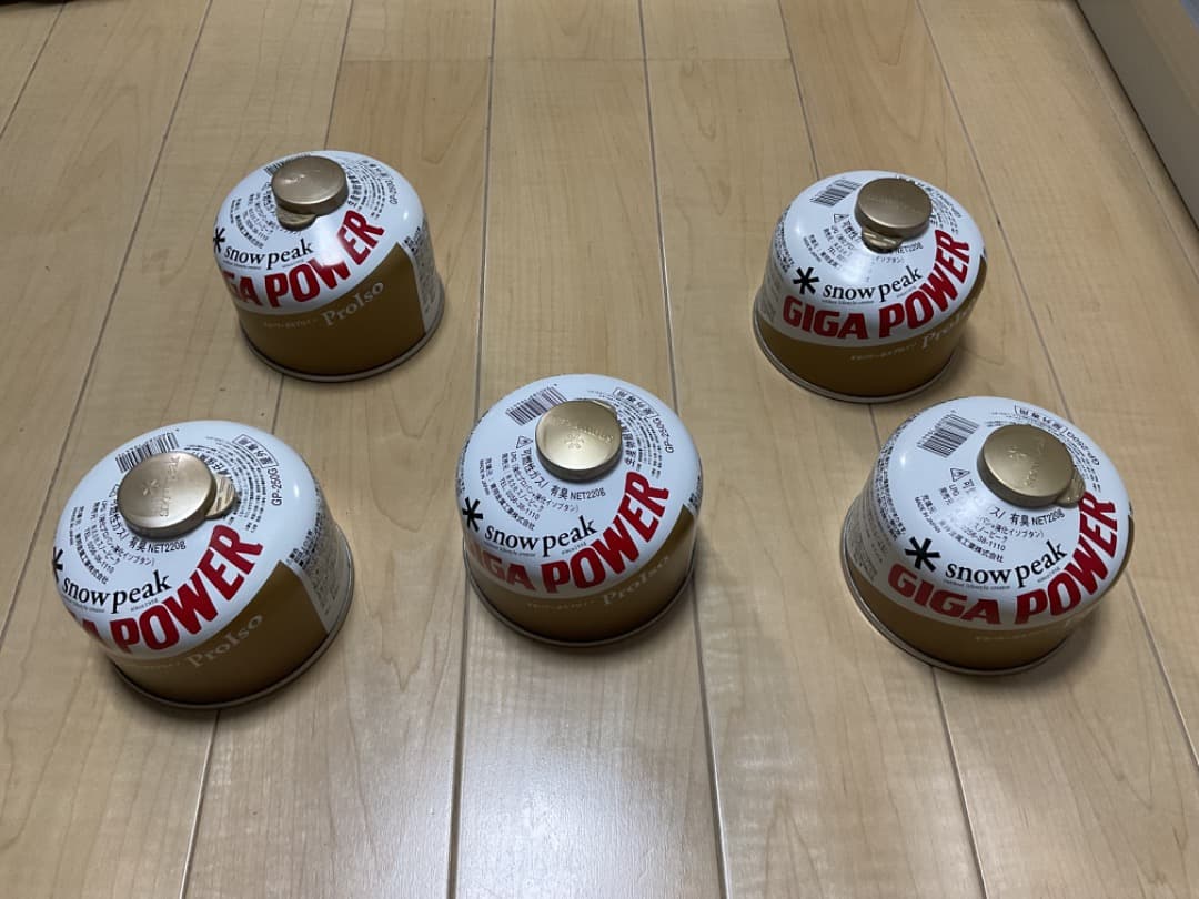  peak GIGA POWER ProIso OD缶 5缶セット