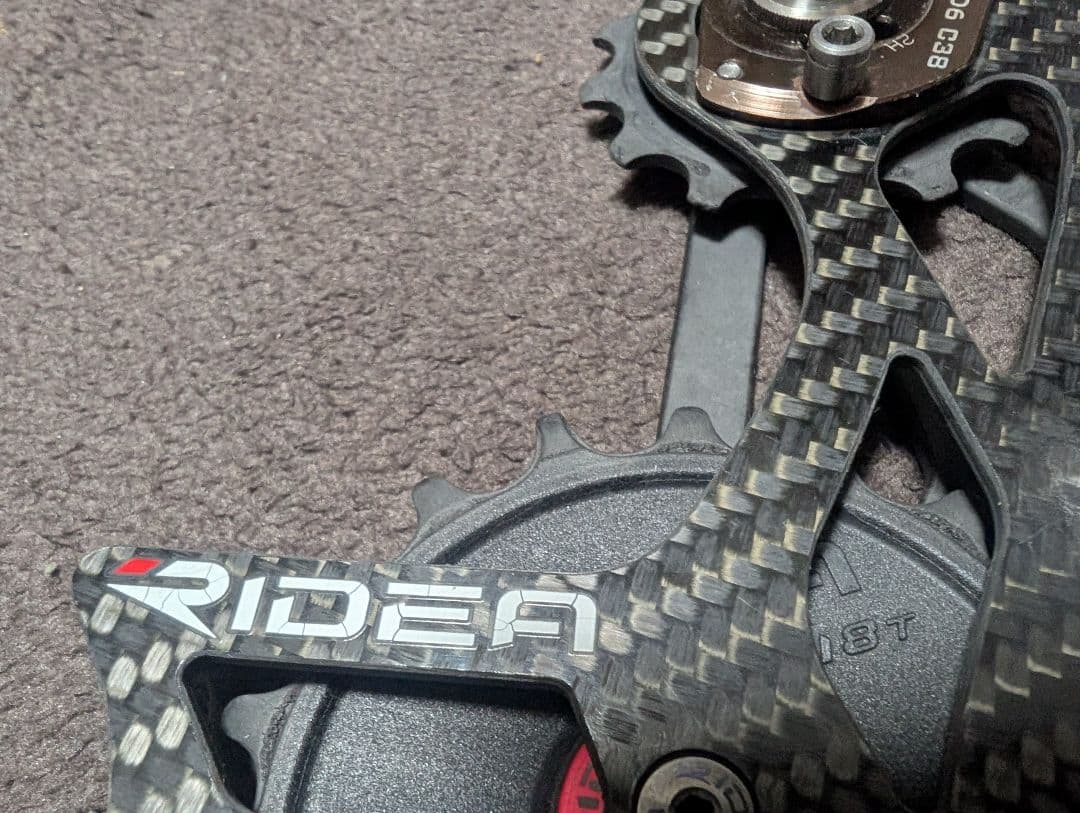 RIDEA rd6-c38 13-18 カーボンセラミック ビッグプーリー