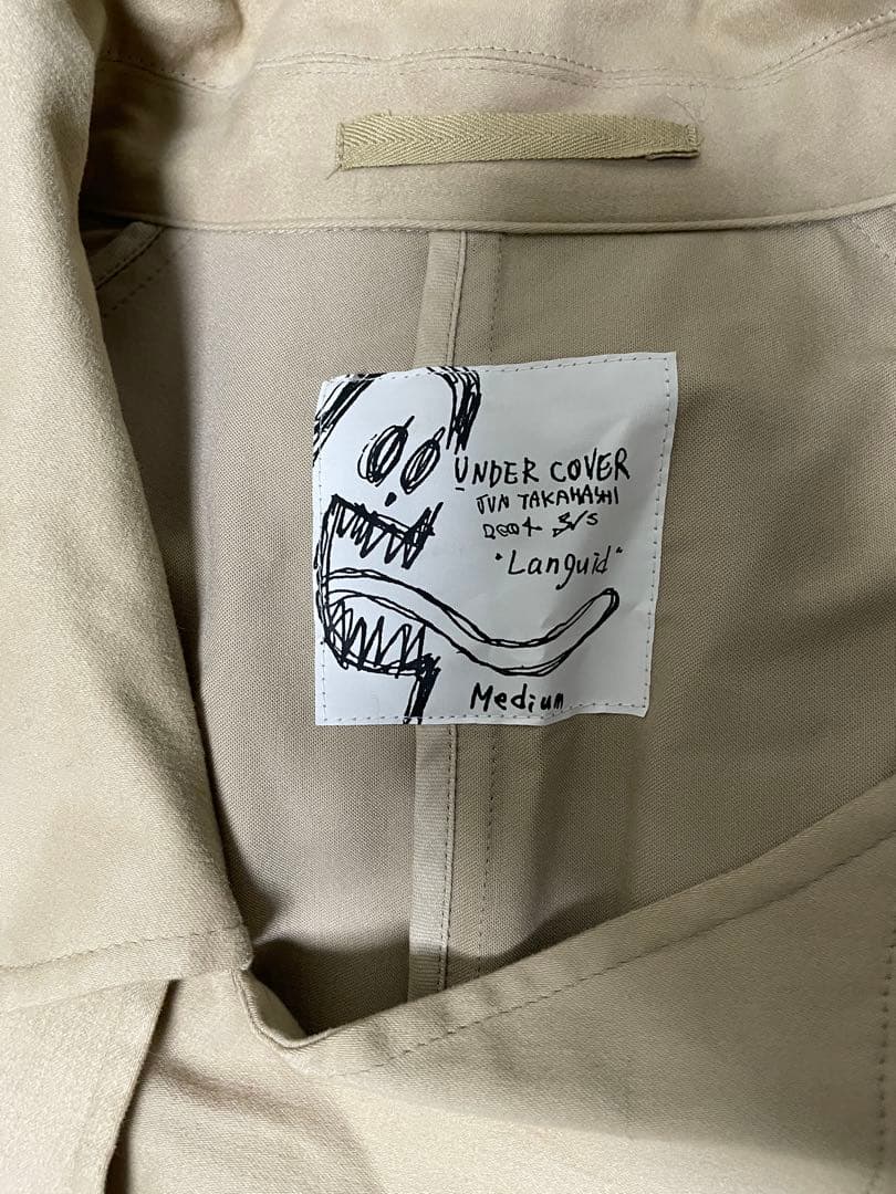 【値下げ】UNDERCOVER 歪み トレンチコート Languid