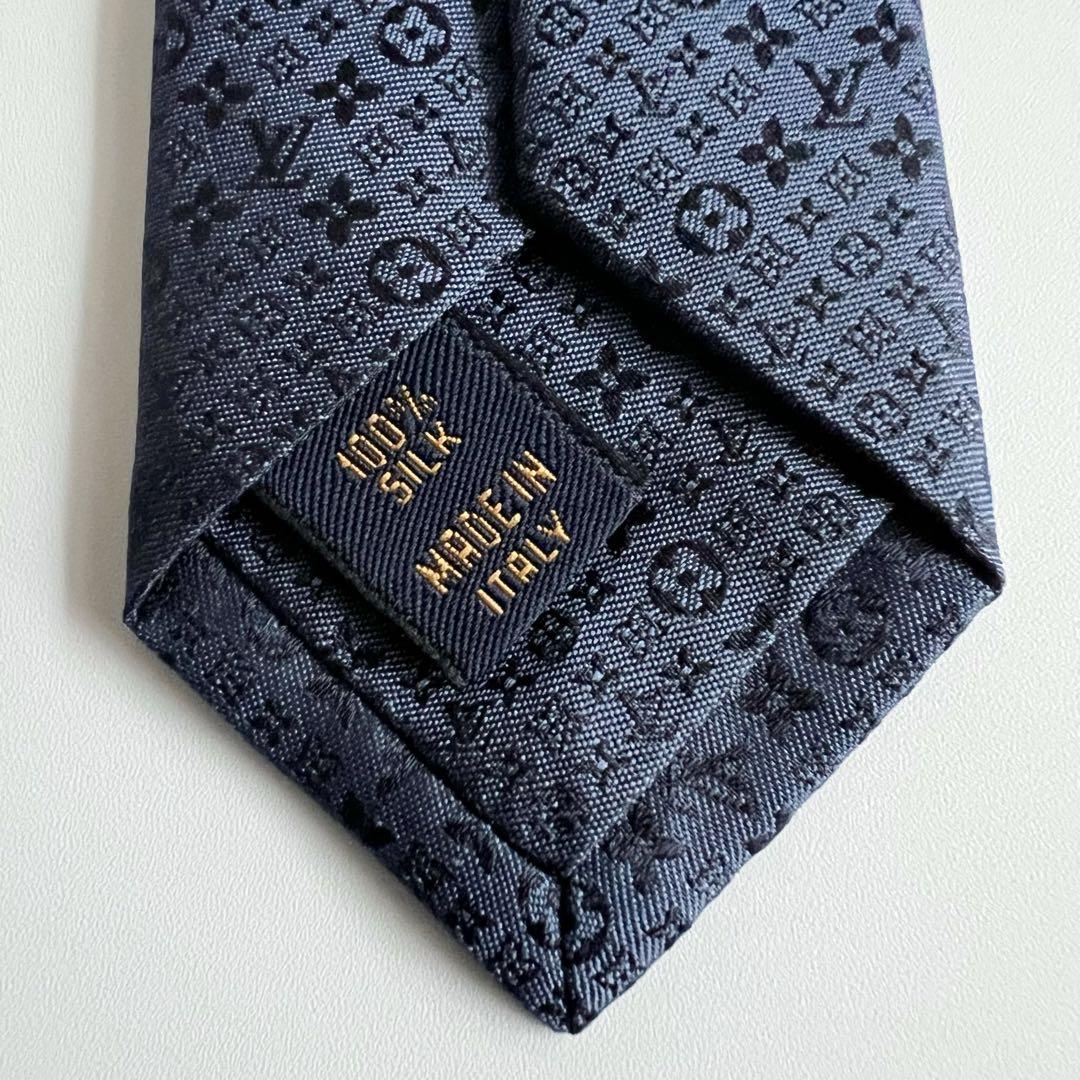 新品 未使用　LOUIS VUITTON　ルイヴィトン　ネクタイ　モノグラム