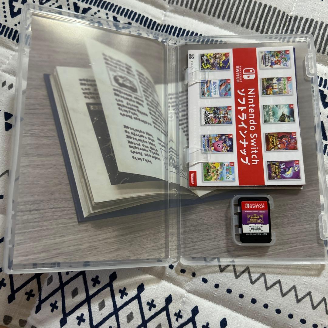中古　ポケットモンスター バイオレット+ゼロの秘宝