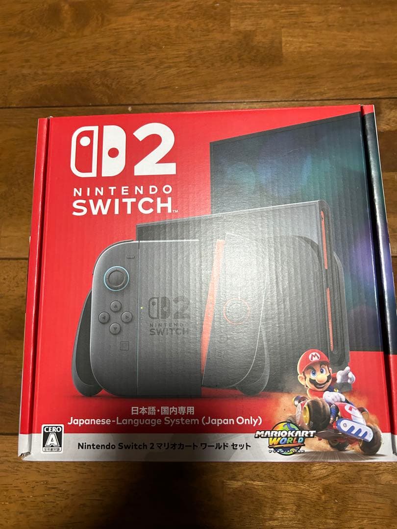 中古　Nintendo Switch 2 マリオカート使用済み