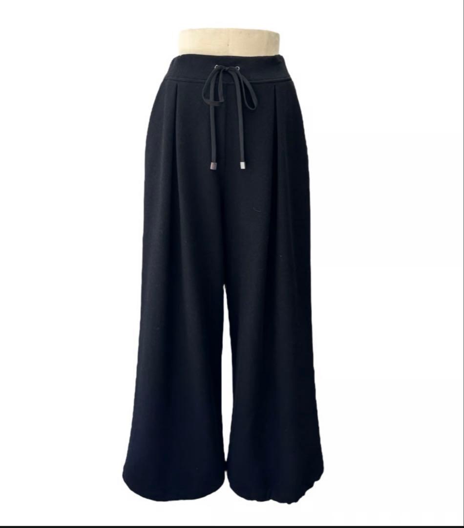 ayane 接結天竺ウォームワイドパンツ　38サイズ