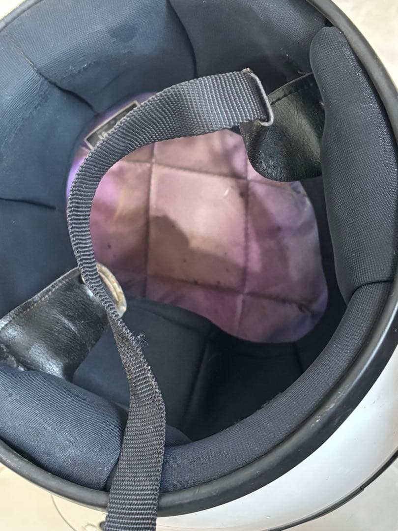 当時物 飯岡工業 ヘルメット　族ヘル　旧車會　Lサイズ　59〜61