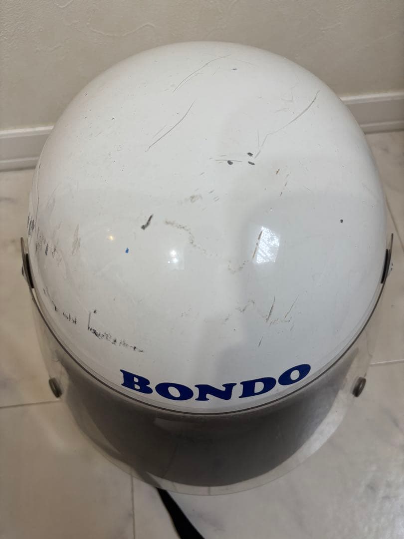 当時物 飯岡工業 ヘルメット　族ヘル　旧車會　Lサイズ　59〜61
