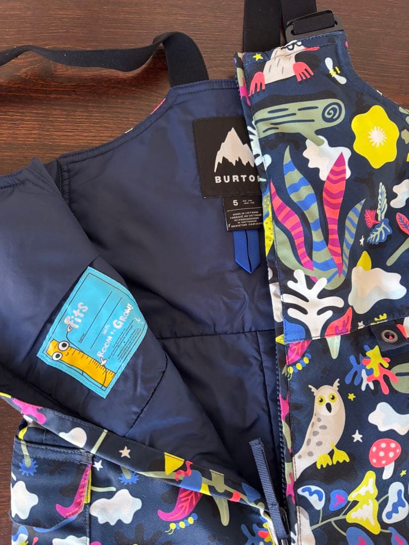 バートンキッズスキースノーボードウェアセット5T