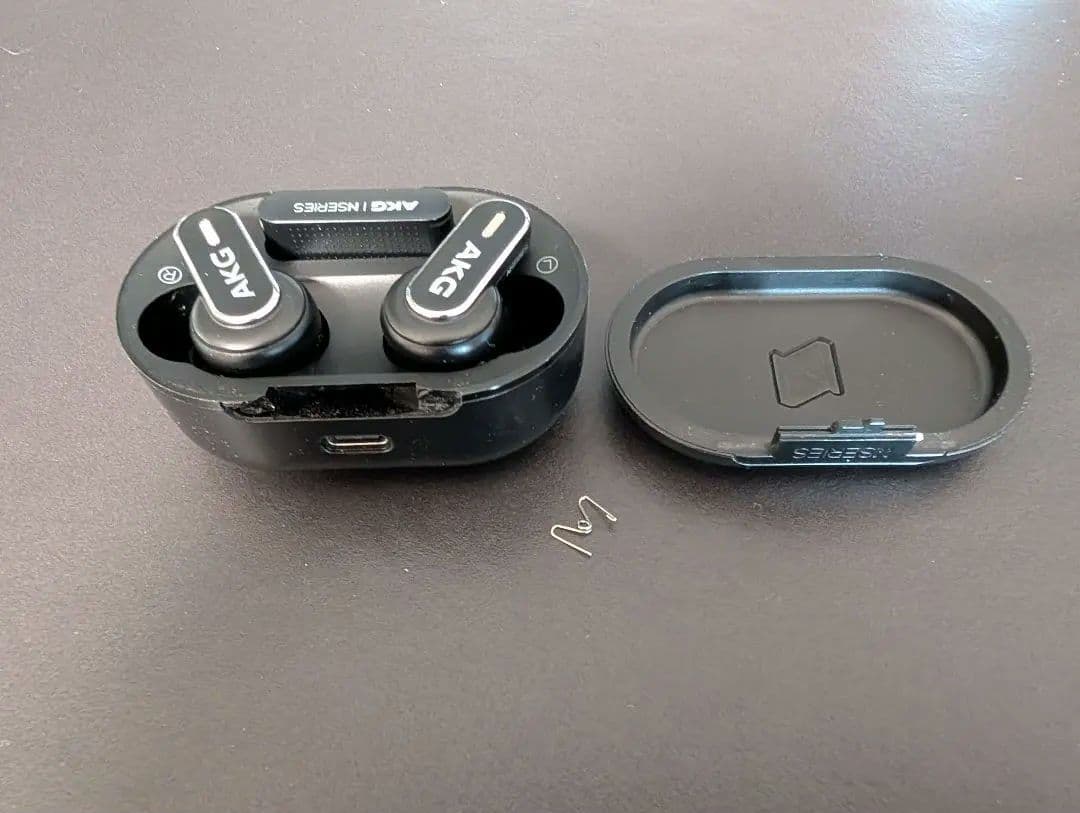 AKG N5 Hybrid ワイヤレスイヤホン ブラック