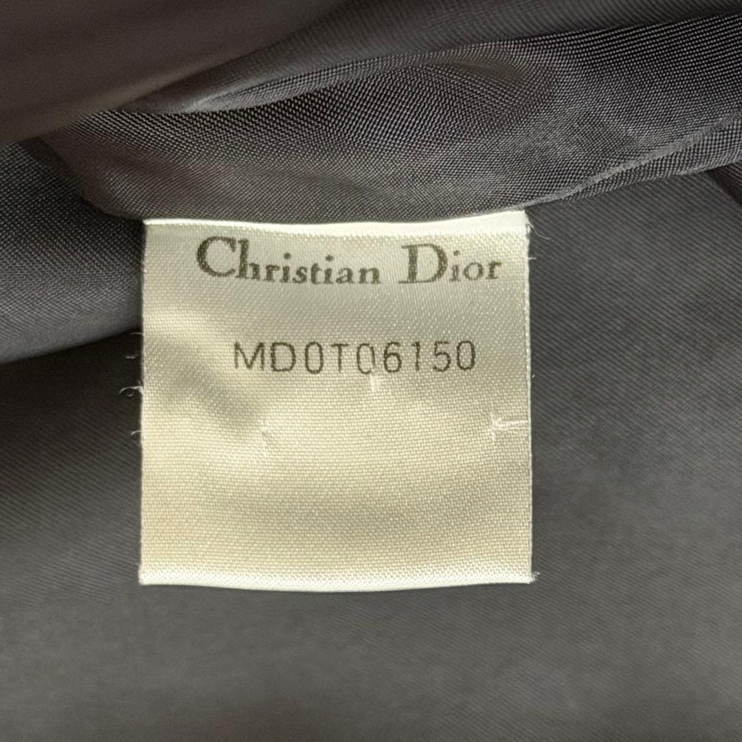 ☆極美品☆クリスチャンディオール　チェスターコート　カシミヤ　アンゴラ　黒　S