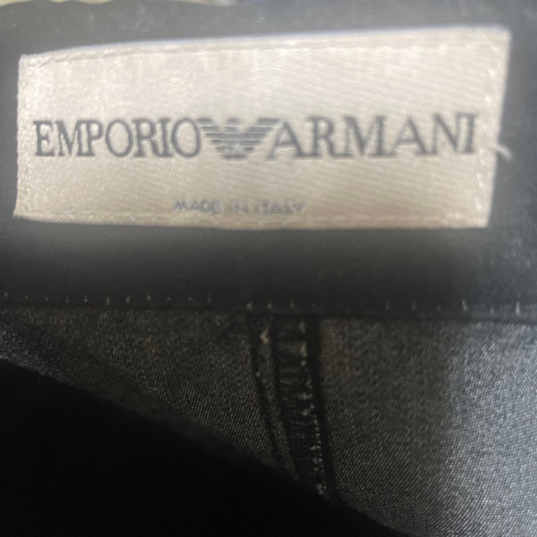 エンポリオアルマーニ　ジャケット　ブルゾン　ブラック　綿ポリ　イタリア製