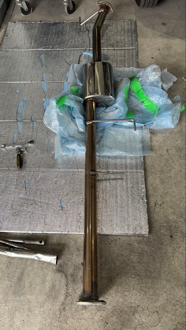 DA スリーキャッツ製 中間 ステンレスマフラー 30アルファード