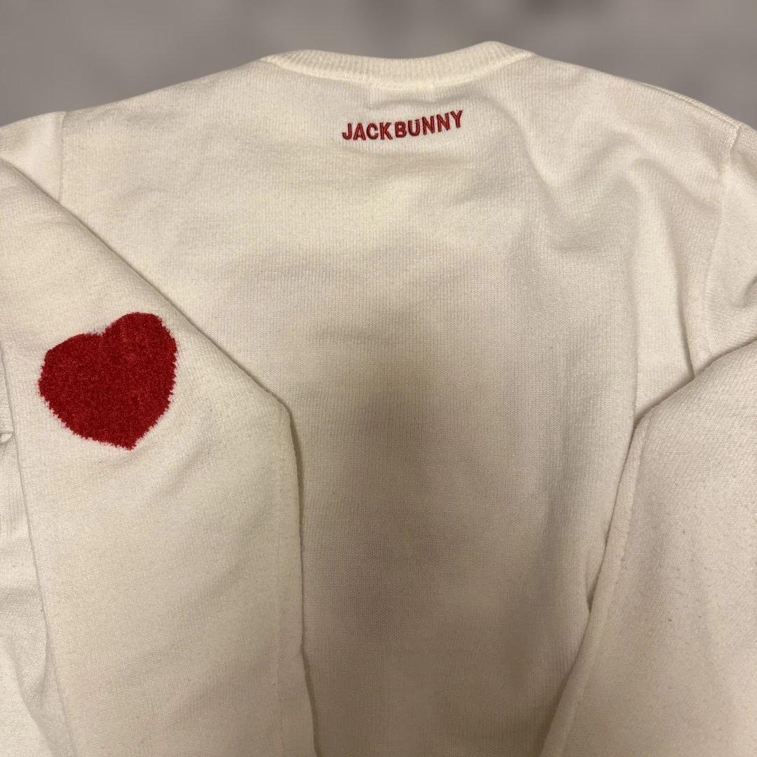 Jack Bunny!! ハート柄 セーター・スカートセット サイズ2