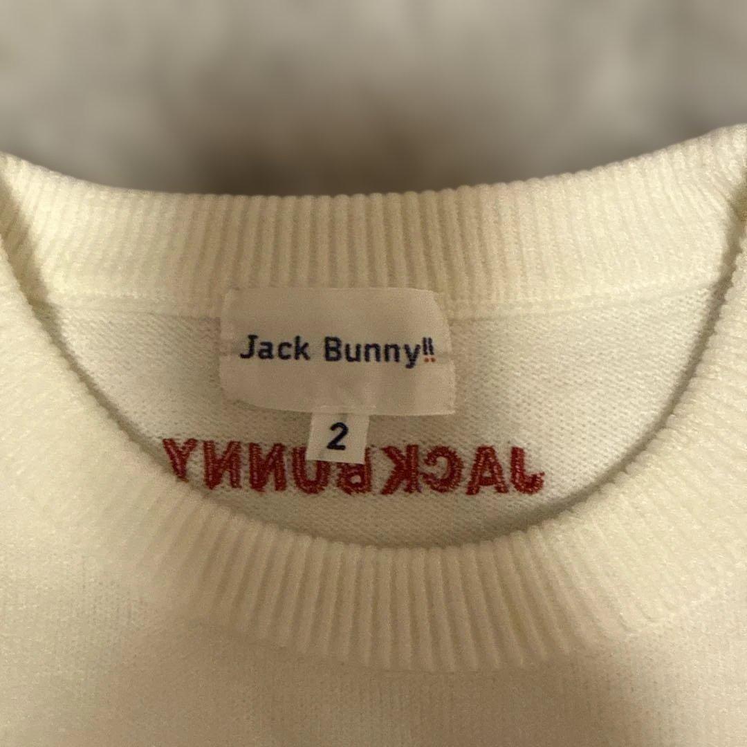 Jack Bunny!! ハート柄 セーター・スカートセット サイズ2