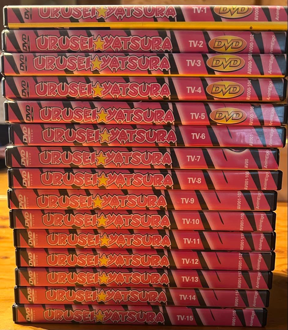 【値下げ中！】うる星やつら 北米版DVD TV1-15 15巻セット