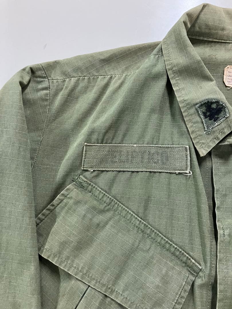 米軍実物　60's ④ ジャングルファティーグ　4th フルパッチ仕様