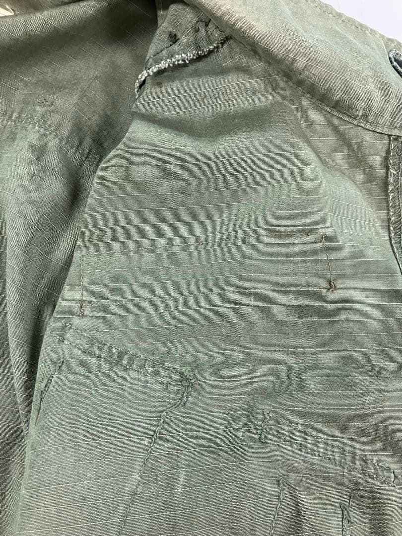 米軍実物　60's ④ ジャングルファティーグ　4th フルパッチ仕様