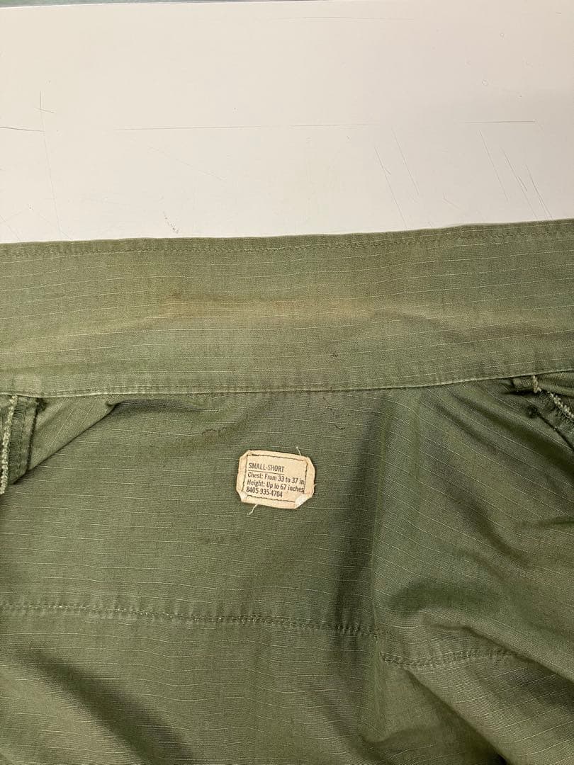 米軍実物　60's ④ ジャングルファティーグ　4th フルパッチ仕様