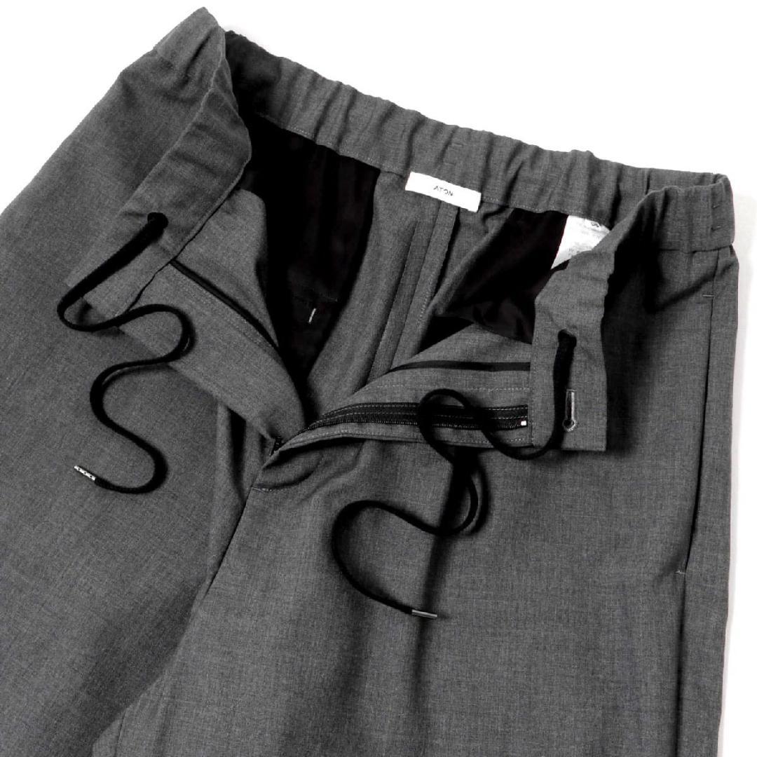 新品 ATON セットアップ テーラージャケット テーパード パンツ スーツ