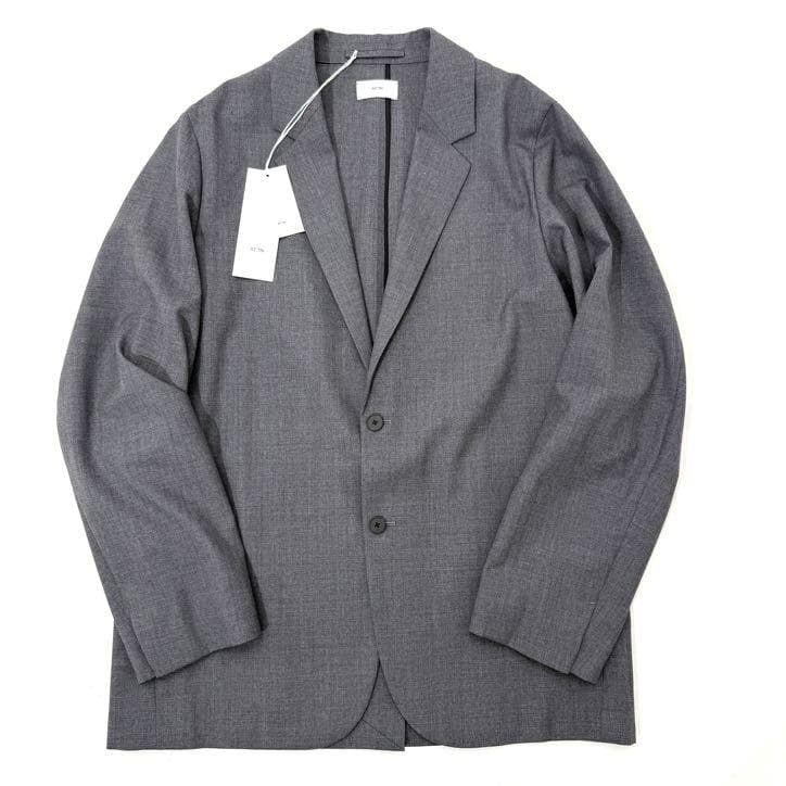 新品 ATON セットアップ テーラージャケット テーパード パンツ スーツ