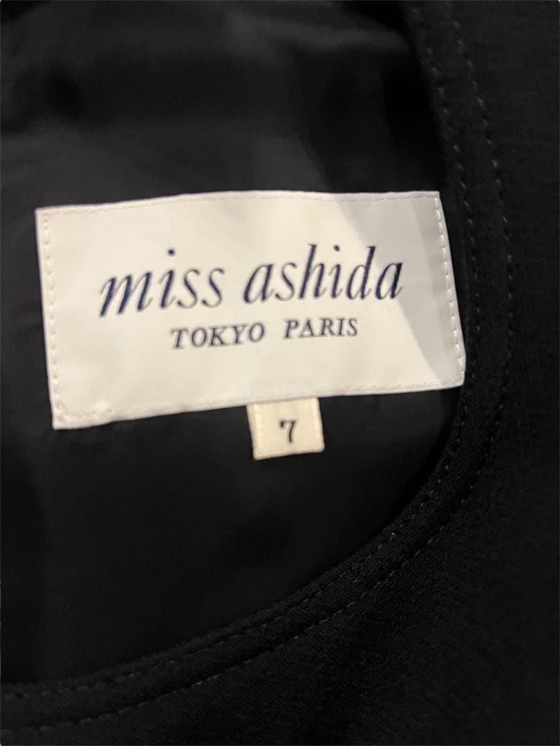 miss ashida ミスアシダ お受験スーツ　フリル　セレモニースーツ　7号
