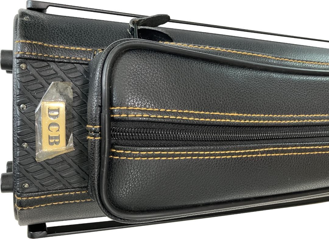 ビリヤード 米国特許スタンド付きキューケース　バット２本、シャフト４本収納