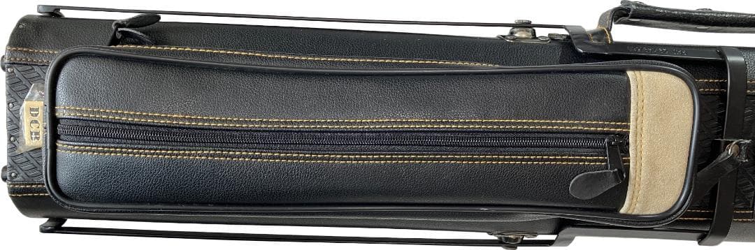 ビリヤード 米国特許スタンド付きキューケース　バット２本、シャフト４本収納