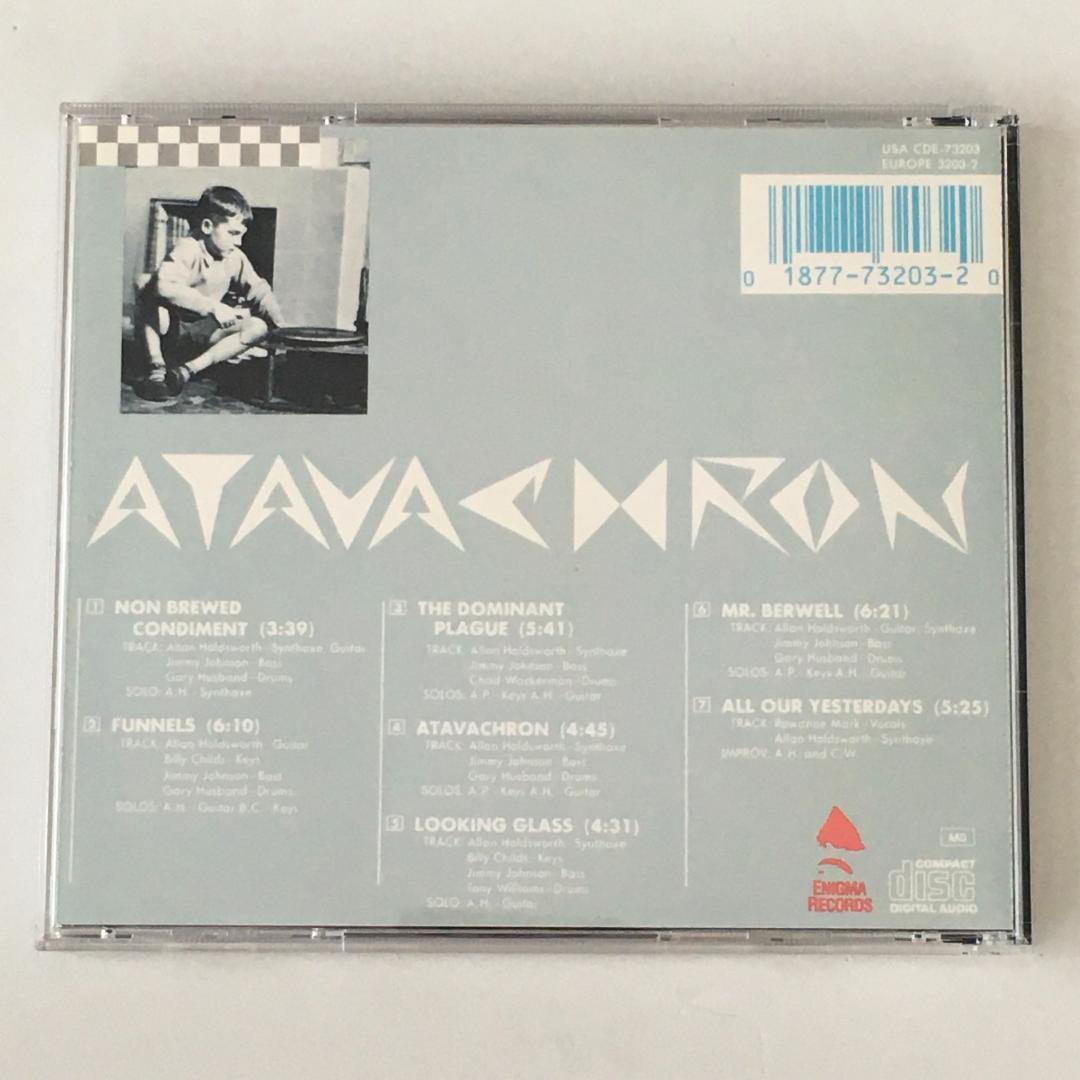 ま*う様 本人直筆サイン入り 希少 アラン・ホールズワース Atavachron