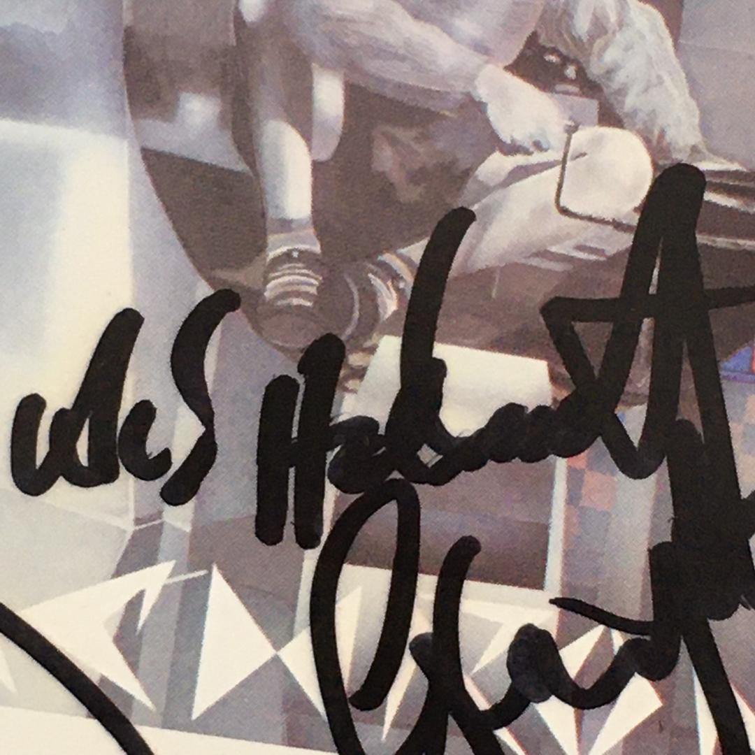 ま*う様 本人直筆サイン入り 希少 アラン・ホールズワース Atavachron